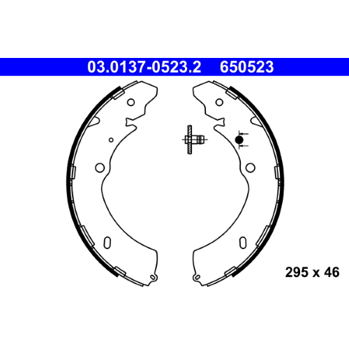 BRAKE SHOE SET ISUZU DTEQ DMAX GWM REAR BRAKE SHOE SET ISUZU DTEQ DMAX GWM REAR